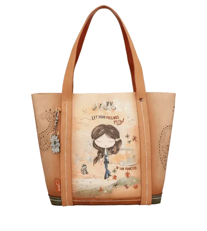 Anekke Sac Shopping Anekke Peace & Love 38802-272 - Anekke Sac Shopping Anekke Peace & Love 38802-272 - Default Title Melisac -Reims