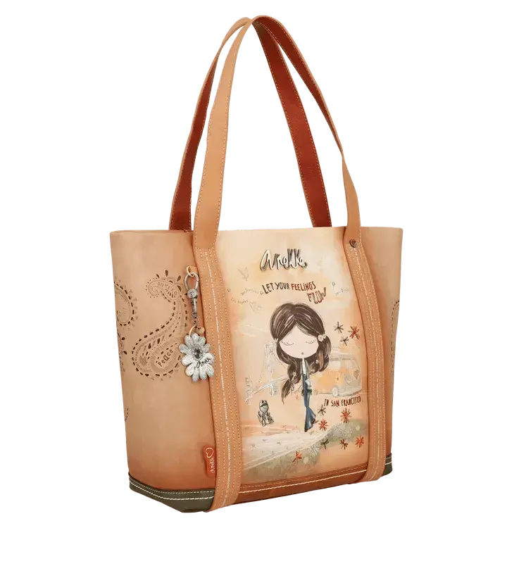 Anekke Sac Shopping Anekke Peace & Love 38802-272 - Anekke Sac Shopping Anekke Peace & Love 38802-272 - Default Title Melisac -Reims