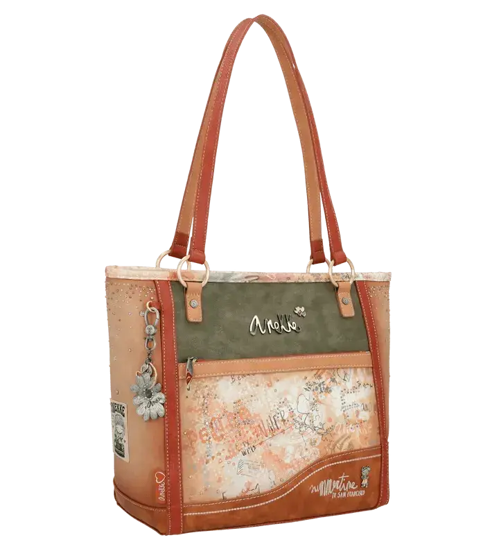 Anekke Sac Shopping Flowers 38832-047 - Anekke Sac Shopping Flowers 38832-047 - Default Title Melisac -Reims