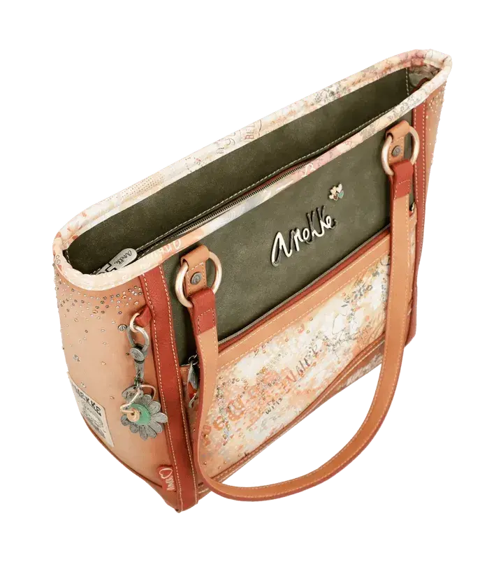 Anekke Sac Shopping Flowers 38832-047 - Anekke Sac Shopping Flowers 38832-047 - Default Title Melisac -Reims