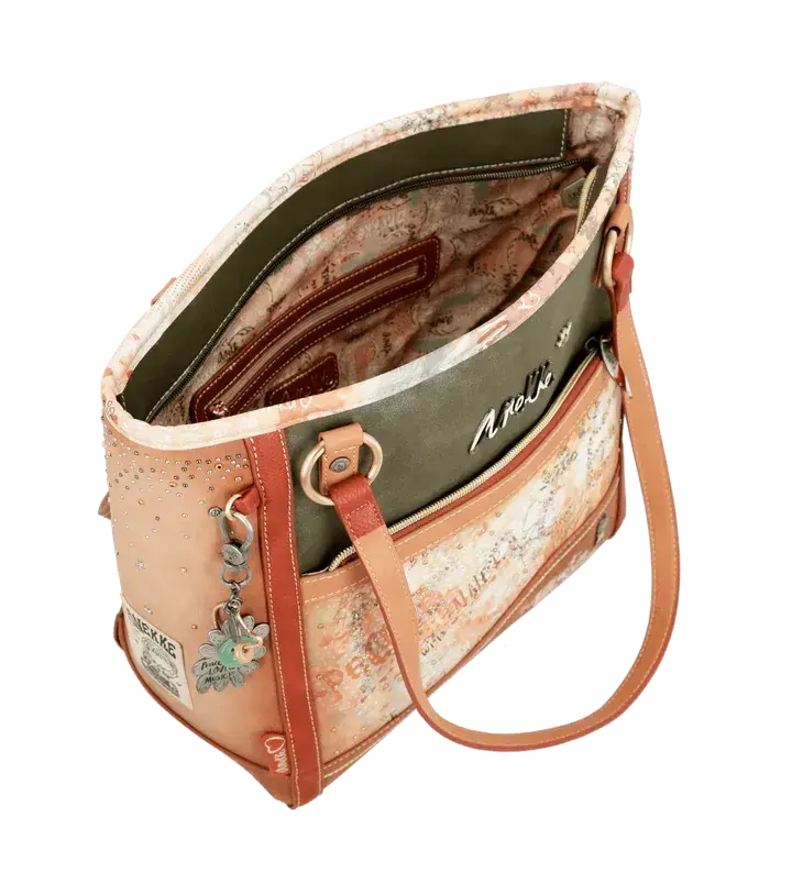 Anekke Sac Shopping Flowers 38832-047 - Anekke Sac Shopping Flowers 38832-047 - Default Title Melisac -Reims
