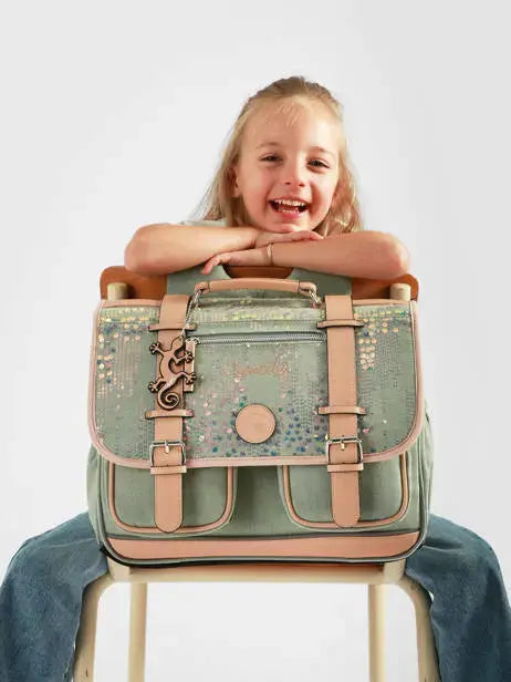 Cartable Caméléon 2C Vintage Fantasy 38cm Caméléon