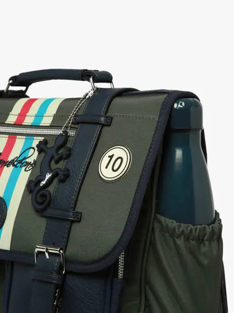 Cartable Urban Vintage 2 Compartiments Sixties Driver pour enfants CP, CE1 - Melisac