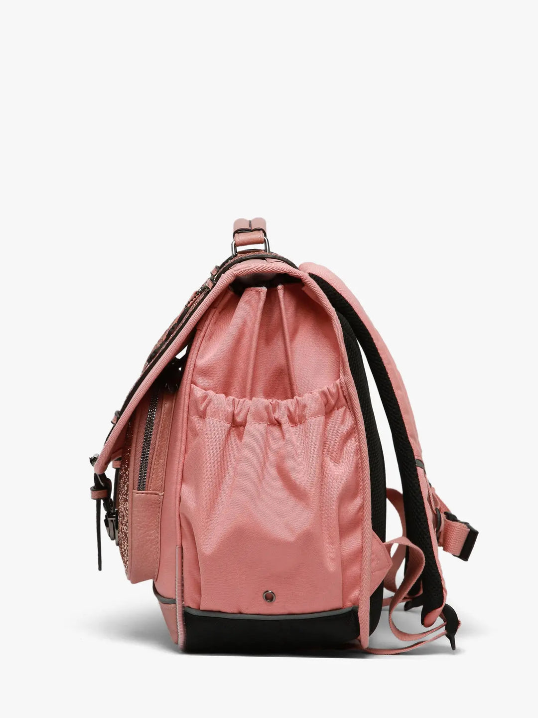 Cartable Vintage Fantasy 3 Compartiments Glossy Pink pour filles CE2, CM1, CM2 - Melisac