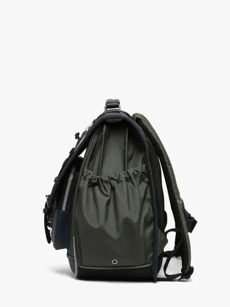 Cartable Urban Vintage 3 Compartiments Sixties Driver pour enfants CE2, CM1, CM2 - Melisac