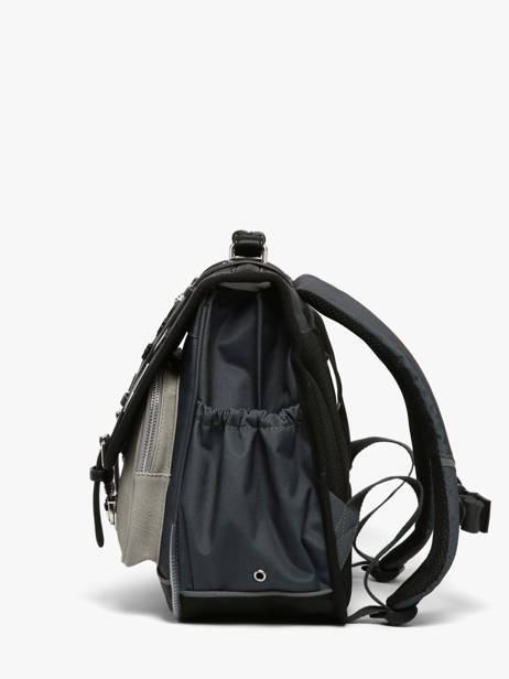 Cartable Urban Vintage 2 Compartiments Grey Stellar pour enfants CP, CE1 - Melisac