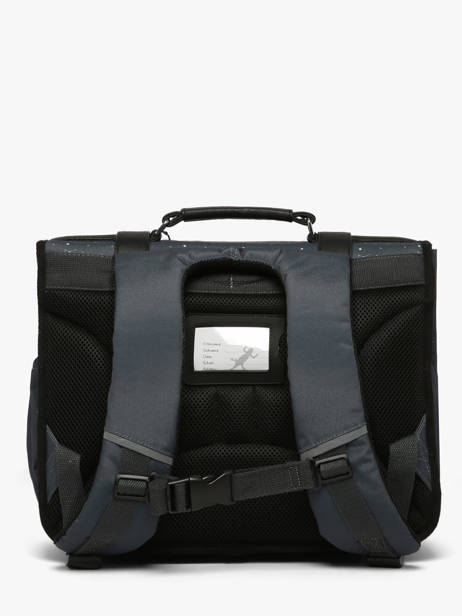 Cartable Urban Vintage 2 Compartiments Grey Stellar pour enfants CP, CE1 - Melisac