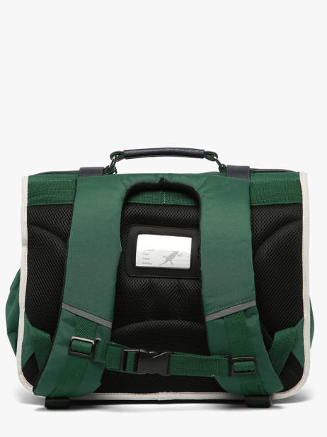 Cartable Urban Vintage 2 Compartiments Soccer Player pour enfants CP, CE1 - Melisac