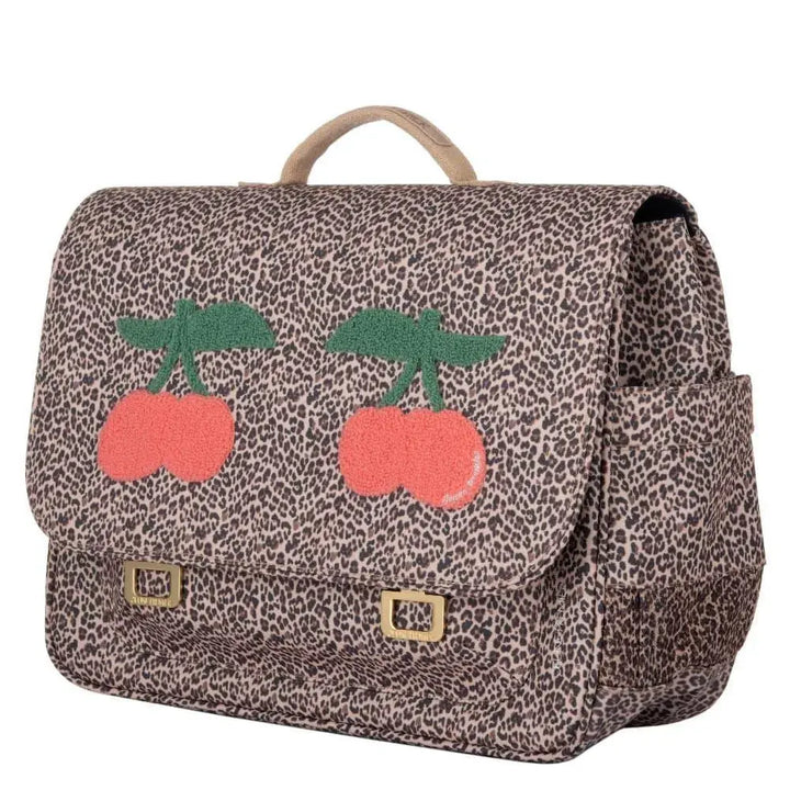 Cartable Jeune Premier Leopard Cherry 38 cm - Cartable Jeune Premier Leopard Cherry 38 cm - Default Title Melisac -Reims