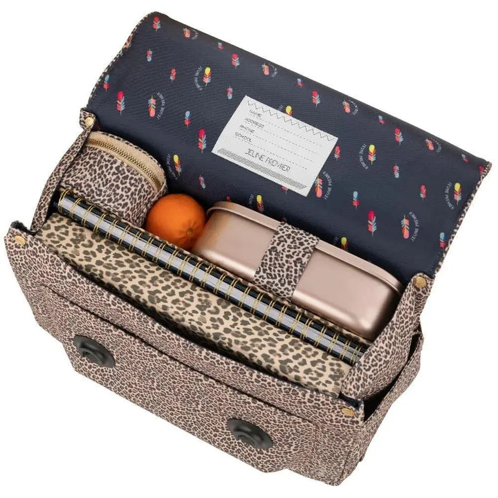 Cartable Jeune Premier Leopard Cherry 38 cm - Cartable Jeune Premier Leopard Cherry 38 cm - Default Title Melisac -Reims