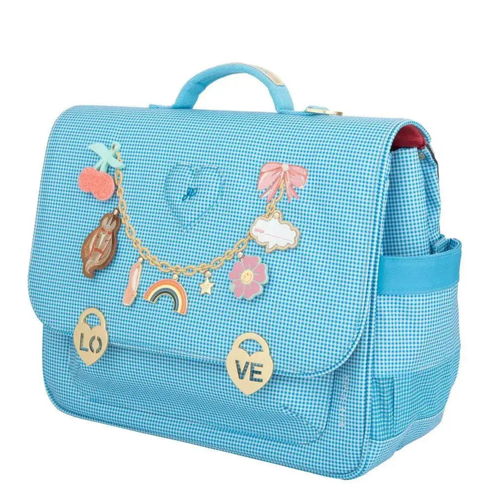 Cartable Jeune Premier Vichy Love Blue - Cartable Jeune Premier Vichy Love Blue - Default Title Melisac -Reims