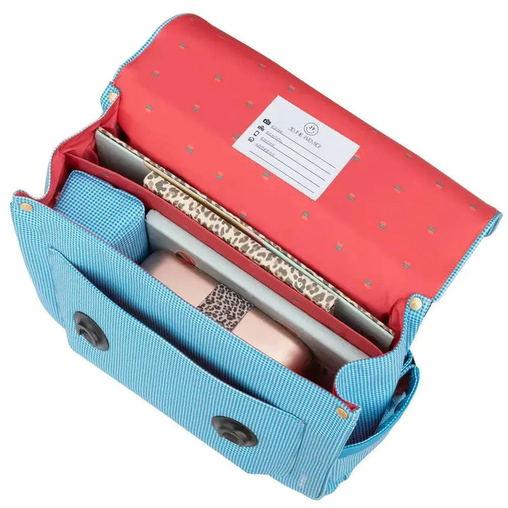 Cartable Jeune Premier Vichy Love Blue - Cartable Jeune Premier Vichy Love Blue - Default Title Melisac -Reims