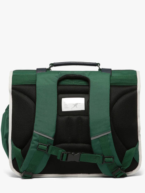 Cartable Urban Vintage 3 Compartiments Soccer Player pour enfants CE2, CM1, CM2 - Melisac