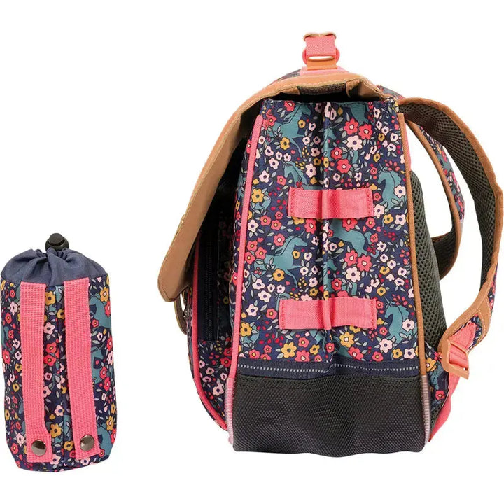 Cartable Tann's "Alba" 38cm Poche Gourde Tann's
