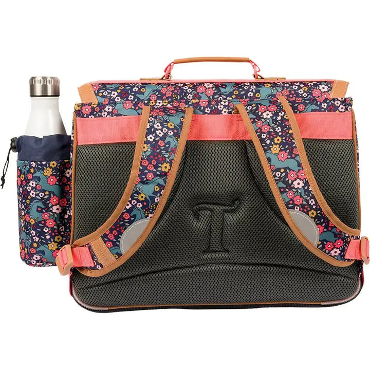 Cartable Tann's "Alba" 38cm Poche Gourde Tann's