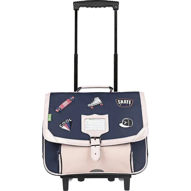 Cartable à Roulettes Tann's Lily 38 cm pour Filles CP, CE1, CE2