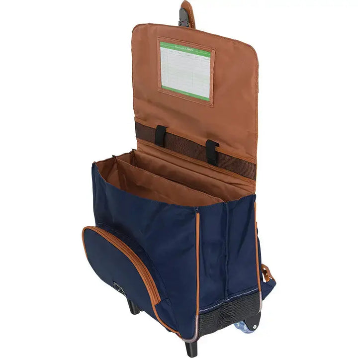 Cartable roulettes Tann's "Camille" 38cm Tann's