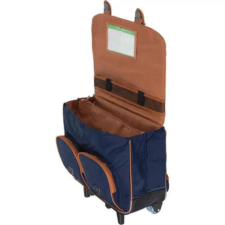 Cartable roulettes Tann's "Camille" 41cm Tann's