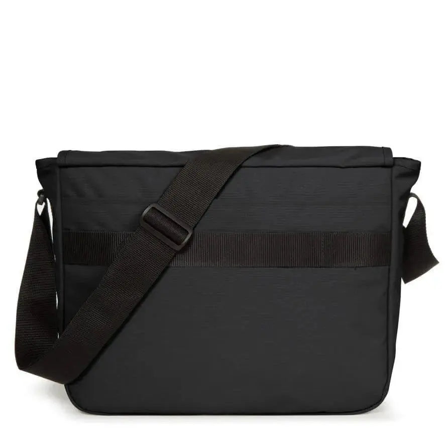 EASTPAK Sac Bandoulière Delegate+ 20L - Nightsky Navy (Bleu), Compartiment Ordinateur 17 Pouces - 14