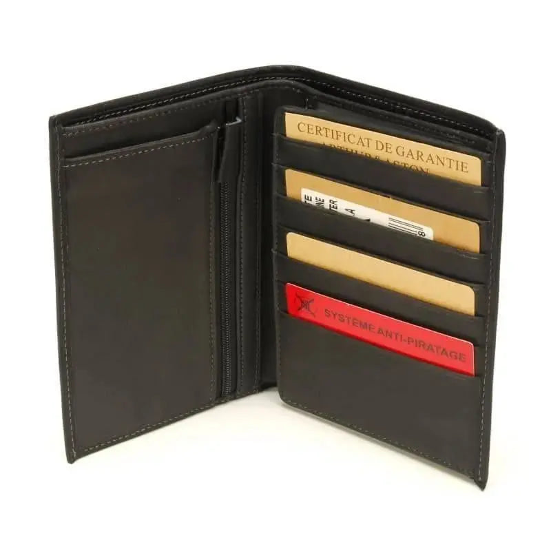 Grand Portefeuille Arthur & Aston 2028-805 - Grand Portefeuille Arthur & Aston 2028-805 - Noir Melisac -Reims