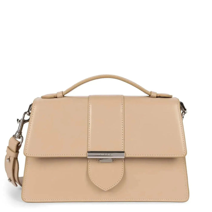 Grand Sac à main Lancaster Paris Ily 531-011 - Grand Sac à main Lancaster Paris Ily 531-011 - Beige Foncé Melisac -Reims