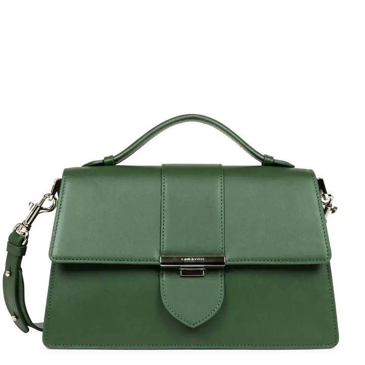 Grand Sac à main Lancaster Paris Ily 531-011 - Grand Sac à main Lancaster Paris Ily 531-011 - Vert Pin Melisac -Reims