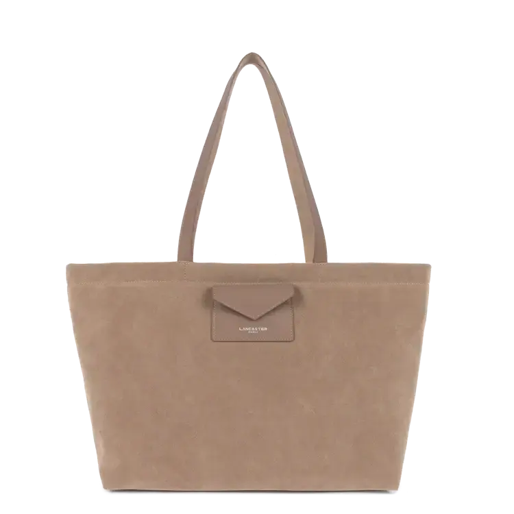 Grand sac cabas épaule Lancaster "Suédine KBA" 518-063 Lancaster