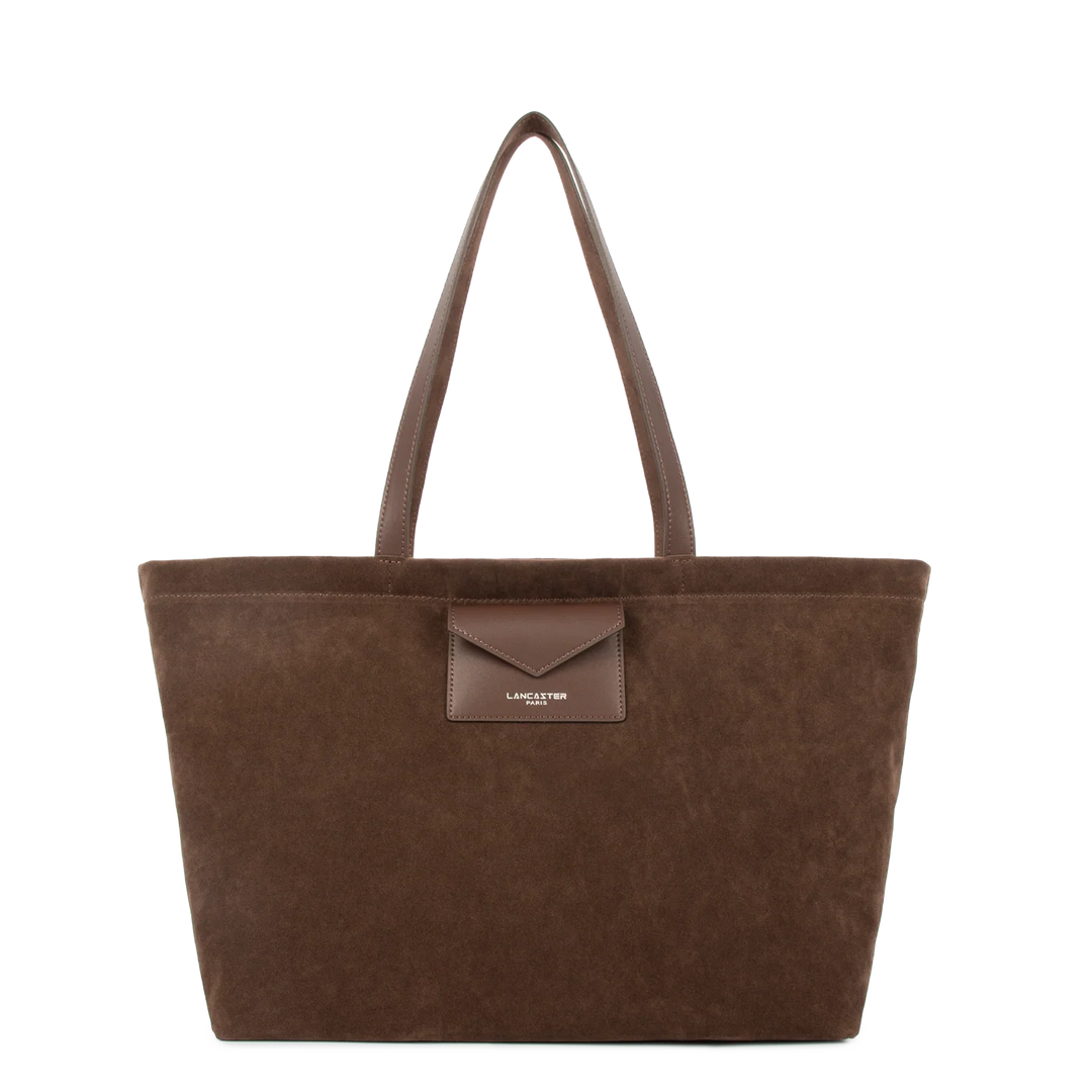 Grand sac cabas épaule Lancaster "Suédine KBA" 518-063 Lancaster