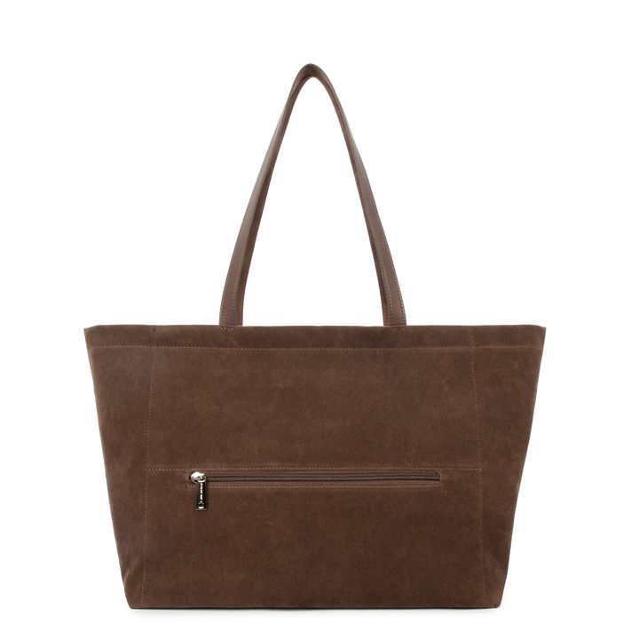 Grand sac cabas épaule Lancaster "Suédine KBA" 518-063 Lancaster