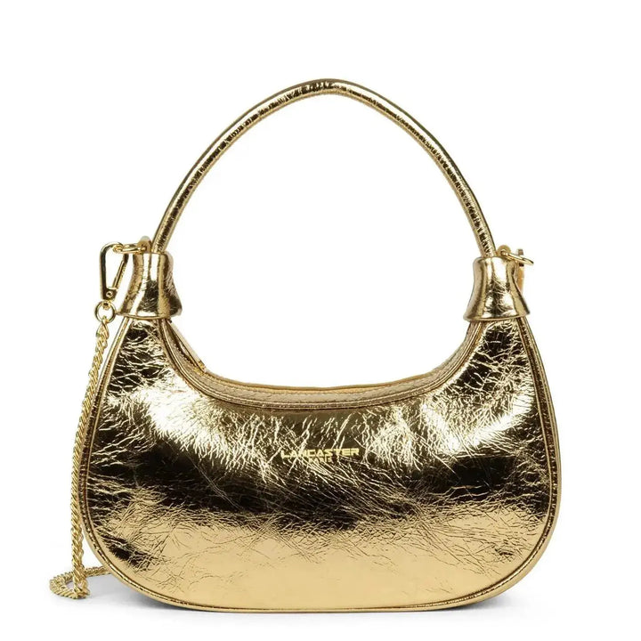 Mini Sac Hobo Lancaster Suave Aura 531-030 - Mini Sac Hobo Lancaster Suave Aura 531-030 - Or Melisac -Reims