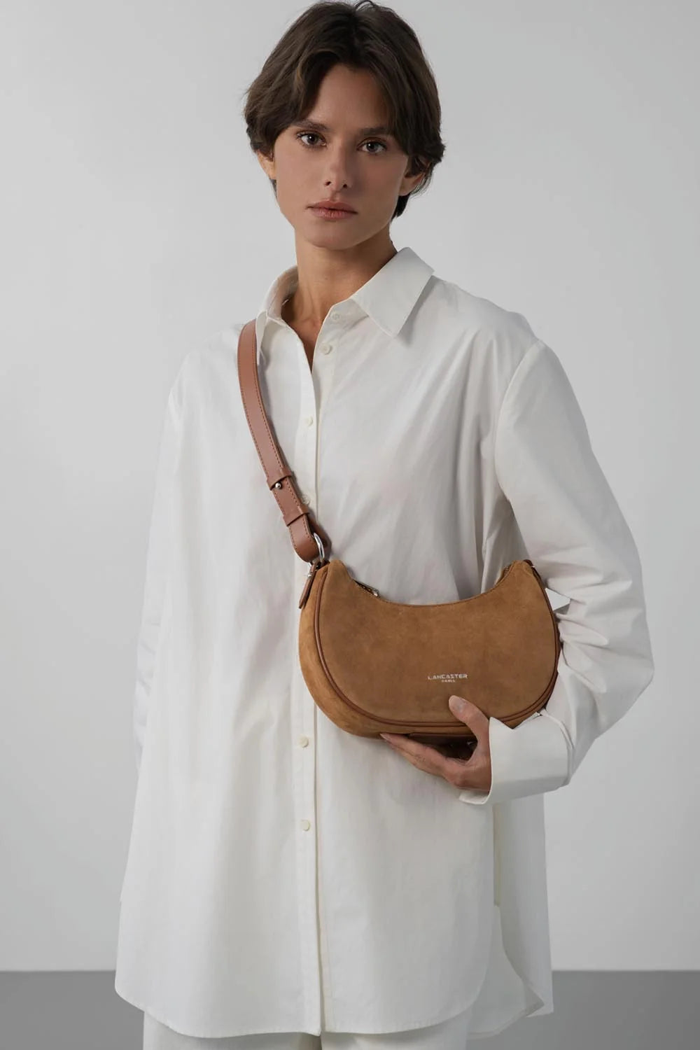 Petit Sac Besace Lancaster Suède 480-081 Lancaster