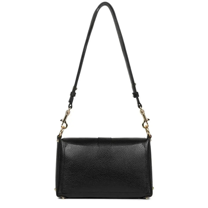 Petit Sac Trotteur Lancaster Top Double 470-53 - Petit Sac Trotteur Lancaster Top Double 470-53 - Noir - In - Nude Melisac -Reims