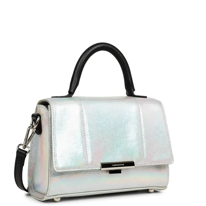 Petit Sac à main Lancaster Exotic Trinity 480-033 - Petit Sac à main Lancaster Exotic Trinity 480-033 - Argent caméléon Melisac -Reims