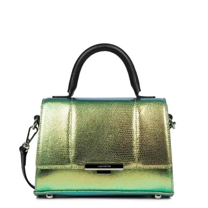 Petit Sac à main Lancaster Exotic Trinity 480-033 - Petit Sac à main Lancaster Exotic Trinity 480-033 - Vert caméléon Melisac -Reims
