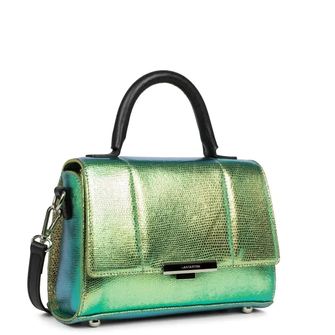 Petit Sac à main Lancaster Exotic Trinity 480-033 - Petit Sac à main Lancaster Exotic Trinity 480-033 - Argent caméléon Melisac -Reims