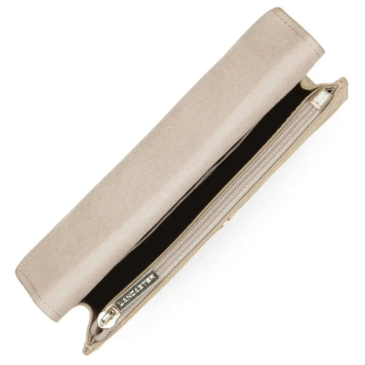 Pochette Lancaster Saffiano Signature 527-23 - Pochette Lancaster Saffiano Signature 527-23 - Champagne Melisac -Reims