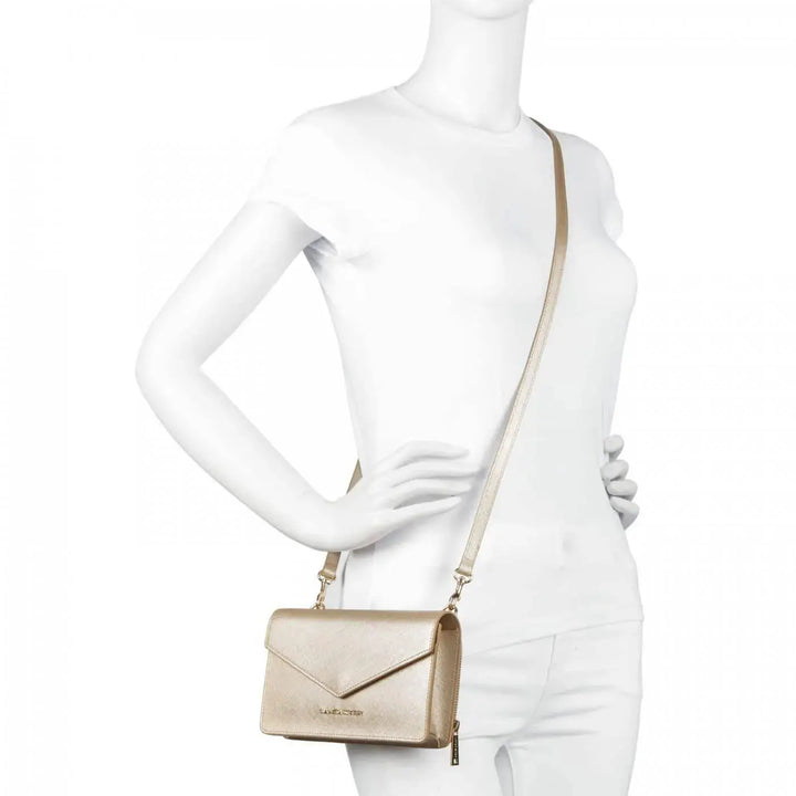 Pochette Lancaster Saffiano Signature 527-29 - Pochette Lancaster Saffiano Signature 527-29 - Champagne Melisac -Reims
