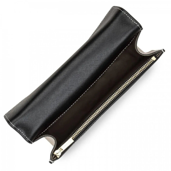 Pochette Lancaster Saffiano Signature 527-29 - Pochette Lancaster Saffiano Signature 527-29 - Champagne Melisac -Reims