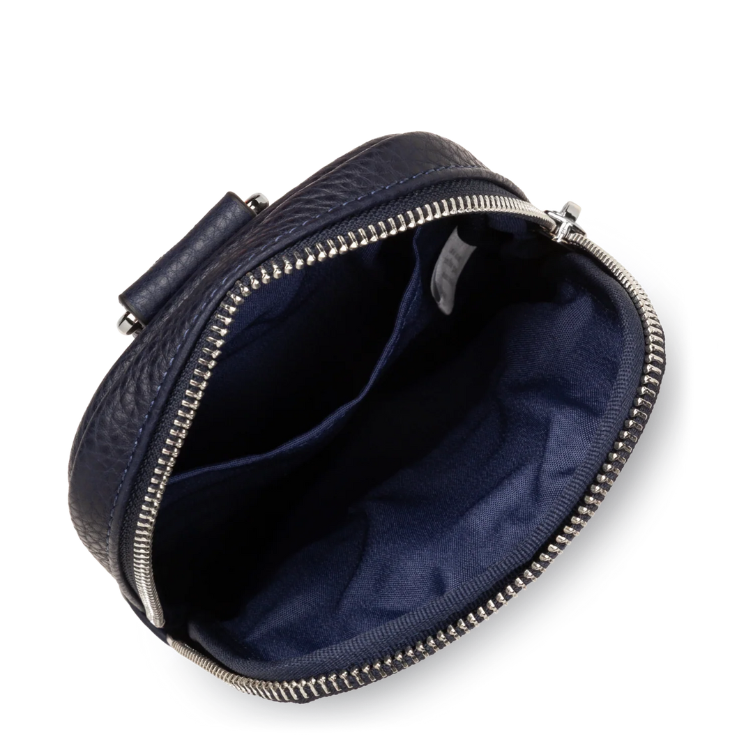 Pochette Smartphone en cuir bleu Lancaster pour Hommes