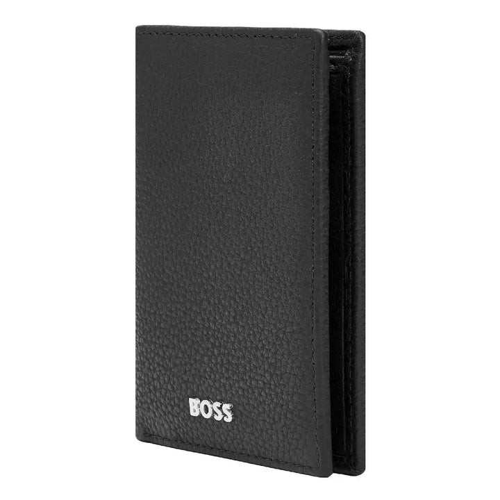 Porte-cartes Hugo Boss Classic Grained en cuir grainé noir - Melisac