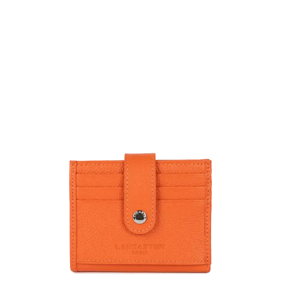 Porte cartes Lancaster 170-32 - Porte cartes Lancaster 170-32 - Orange Melisac -Reims