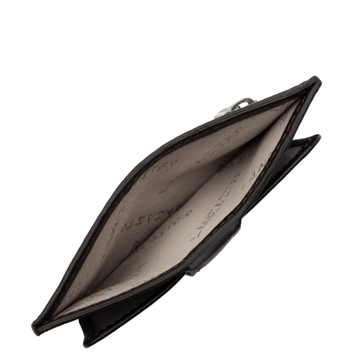 Porte-cartes Lancaster Homme en cuir marron