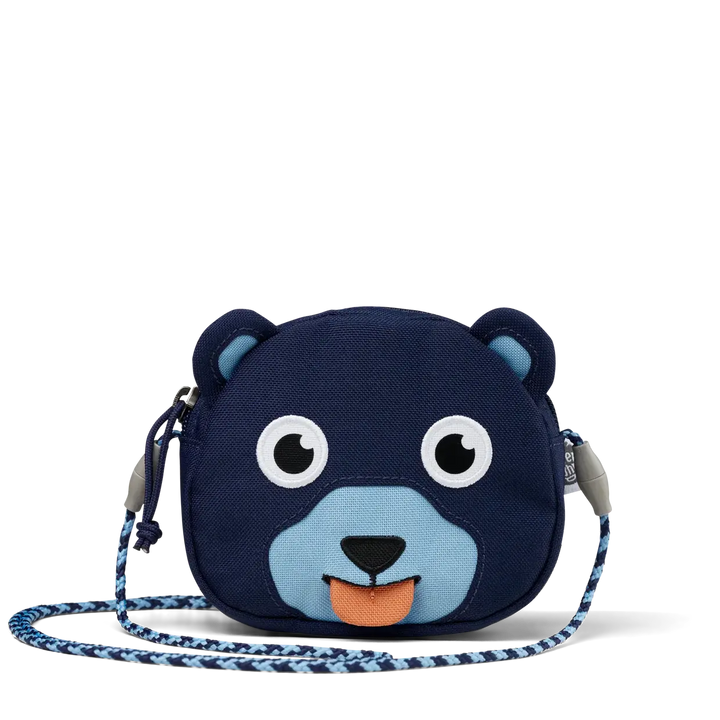 Portemonnaie bleu Ours Affenzahn pour enfants - Melisac