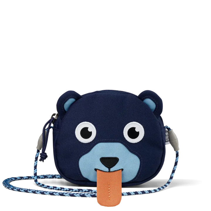 Portemonnaie bleu Ours Affenzahn pour enfants - Melisac