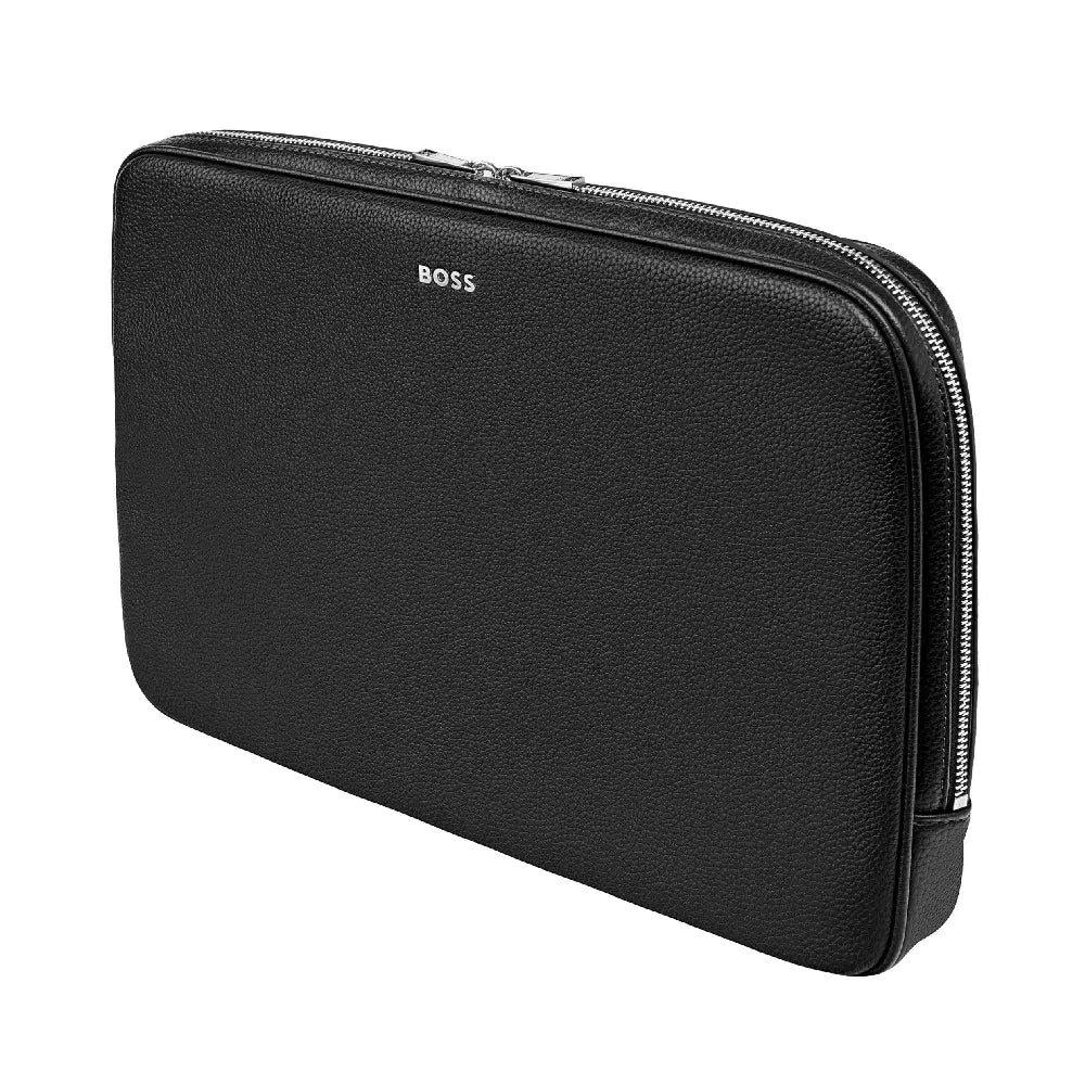 Porte-ordinateur housse ordinateur Hugo Boss Classic Grained - Melisac