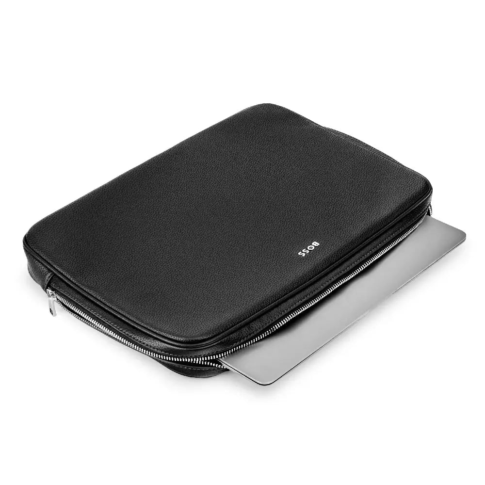 Porte-ordinateur housse ordinateur Hugo Boss Classic Grained - Melisac
