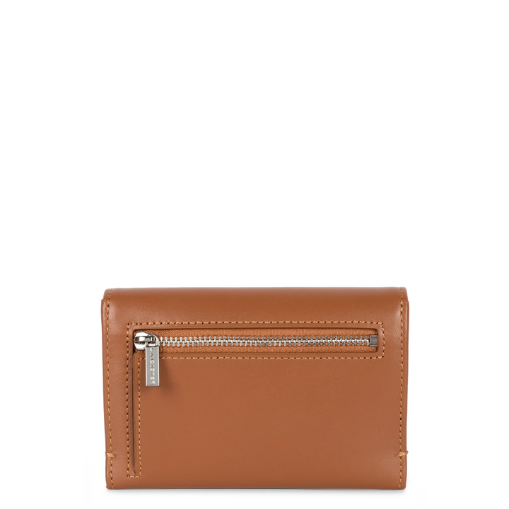 Portecartes en cuir marron pour femmes Lancaster 133-028