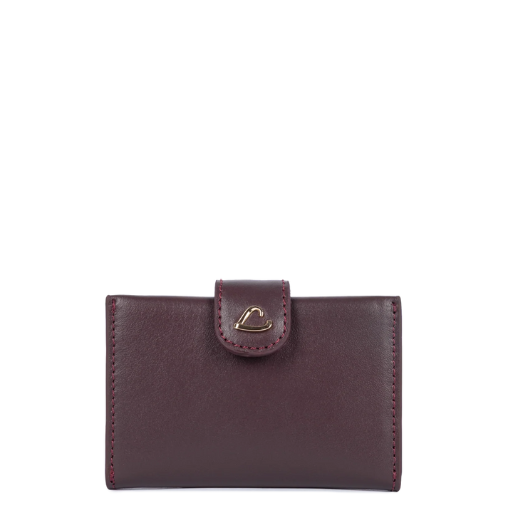 Portecartes en cuir Lancaster Paris Philos 133-00 pour femmes