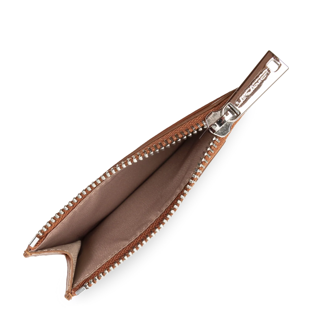 Portecartes en cuir camel Lancaster 131-022 pour femmes