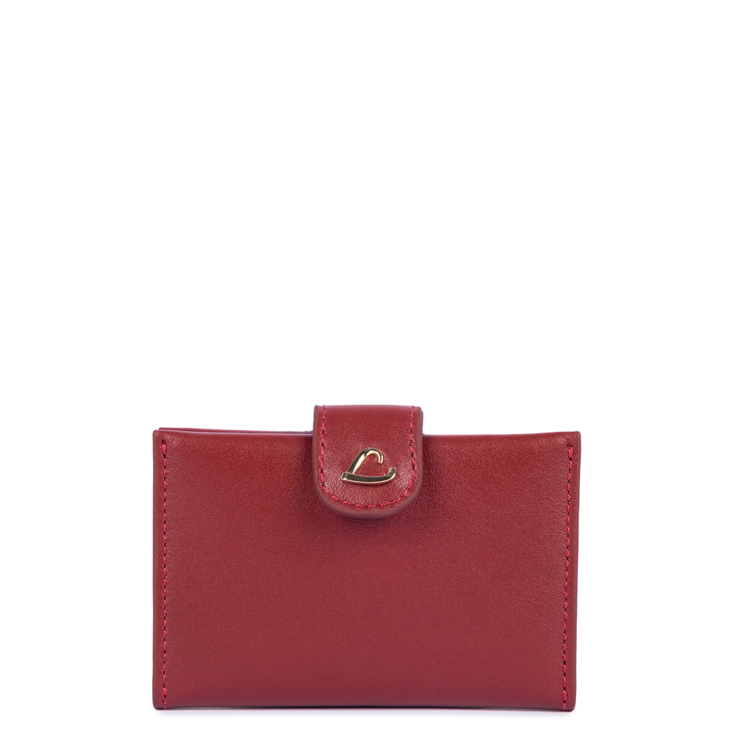 Portecartes en cuir Lancaster Paris Philos 133-00 pour femmes